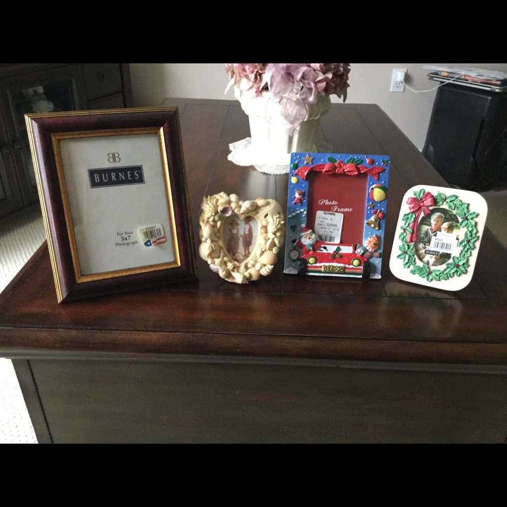 Picture Frames -6 different types /sizes